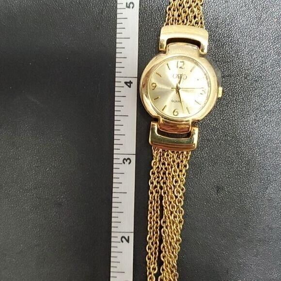 Cato gold tone quartz watch